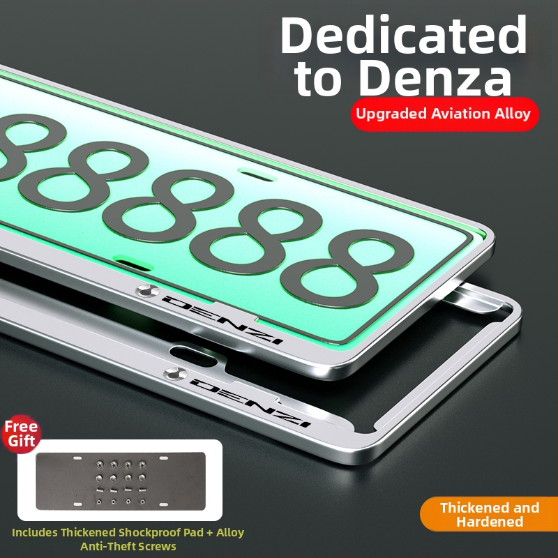 Alumiinium-magneesiumist numbrimount uusenergia sõidukitele; universaalne sobivus