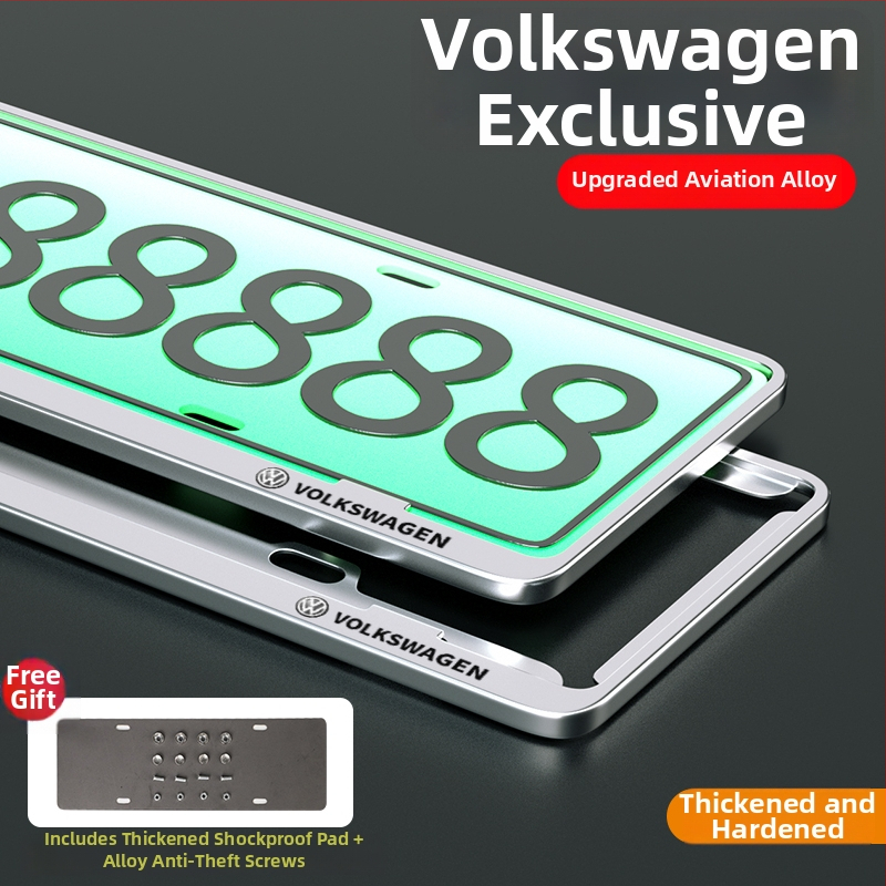 Alumiinium-magneesiumist numbrimount uusenergia sõidukitele; universaalne sobivus