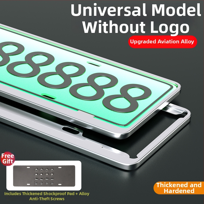 Alumiinium-magneesiumist numbrimount uusenergia sõidukitele; universaalne sobivus