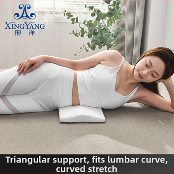 Juosmens palaikymo pagalvė su Memory Cotton užpildais, poliesterio užvalkalas, vieno spalvos modelis, siuvinėjimas/spausdinimas siuvimas