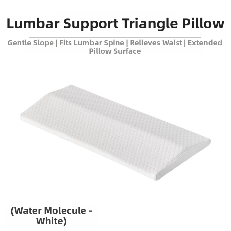 Juosmens palaikymo pagalvė su Memory Cotton užpildais, poliesterio užvalkalas, vieno spalvos modelis, siuvinėjimas/spausdinimas siuvimas