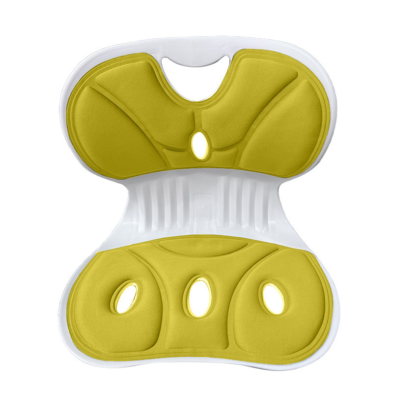 Ergonoomiline lumbaalne padi kontoritoolile — vahttäidis, plastikust korpus, seljatugi