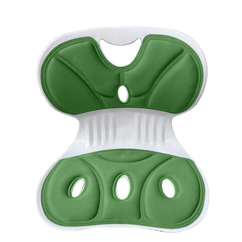 Ergonoomiline lumbaalne padi kontoritoolile — vahttäidis, plastikust korpus, seljatugi