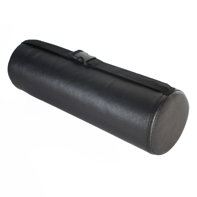 Цилиндрична лумбална опора възглавничка с пяна в ядро и технологична тъкан за офис стол