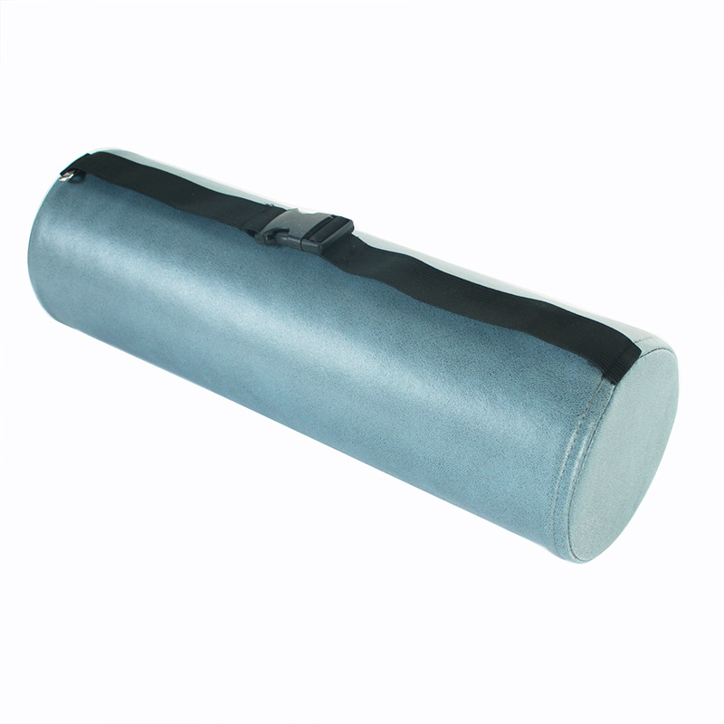 Цилиндрична лумбална опора възглавничка с пяна в ядро и технологична тъкан за офис стол