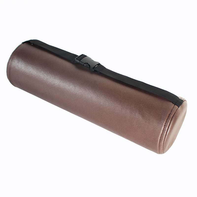 Цилиндрична лумбална опора възглавничка с пяна в ядро и технологична тъкан за офис стол