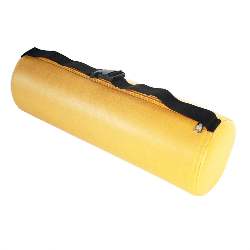 Цилиндрична лумбална опора възглавничка с пяна в ядро и технологична тъкан за офис стол