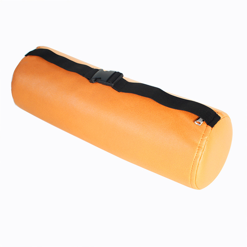 Цилиндрична лумбална опора възглавничка с пяна в ядро и технологична тъкан за офис стол