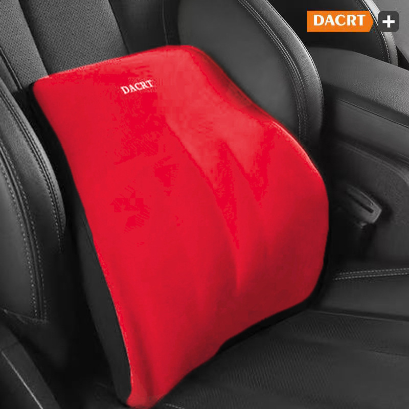 Automobilinis galvos atlošas pagalvėlis su atminties putomis ir juosmens bei pečių parama – kaklo pagalvėlė su MILK SILK užvalkalu, visiems sezonams, paprastas dizainas