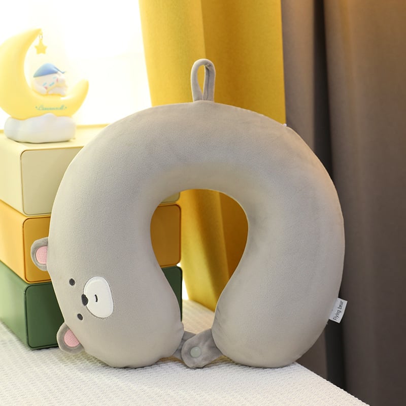 Autopealse padi mäluvaht, plüüsist kate, karikatuurne karu motiiv, universaalne nelja aastaaja kasutamiseks