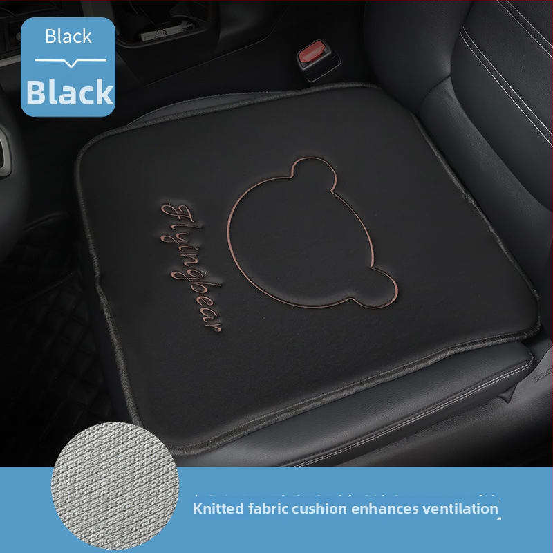 Autopealse padi mäluvaht, plüüsist kate, karikatuurne karu motiiv, universaalne nelja aastaaja kasutamiseks