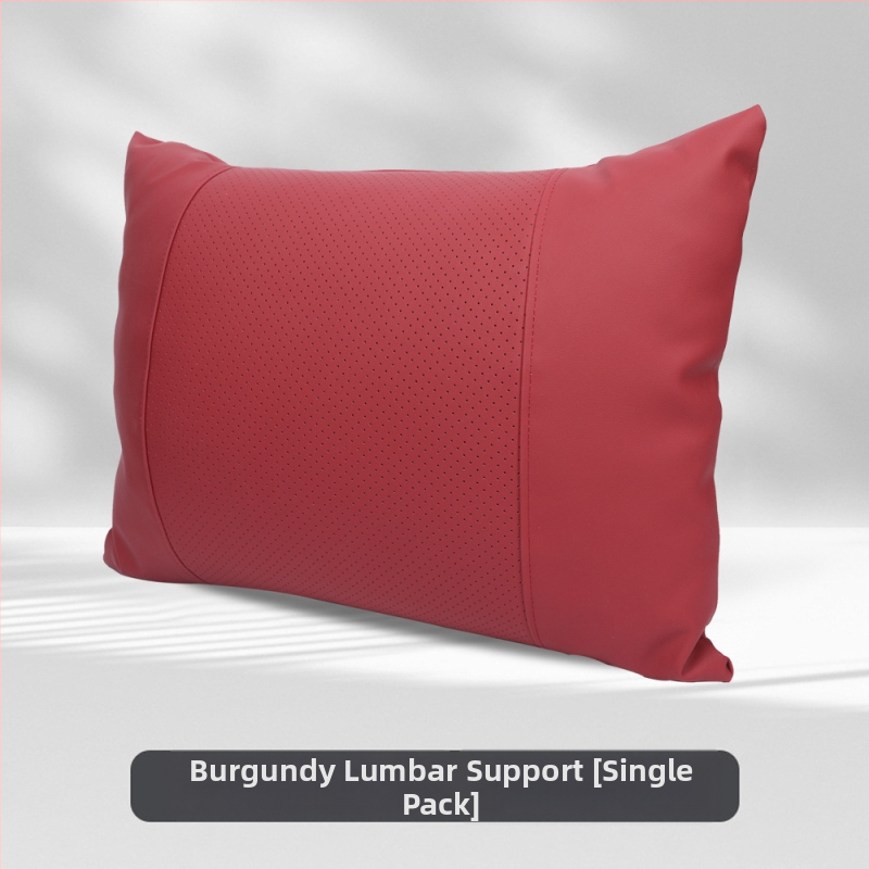 Autopeapadi kaela tugi ja nimmepiirkonna tugi, universaalne sobivus, kunstnahast kate, Dupont puuvillane täidis