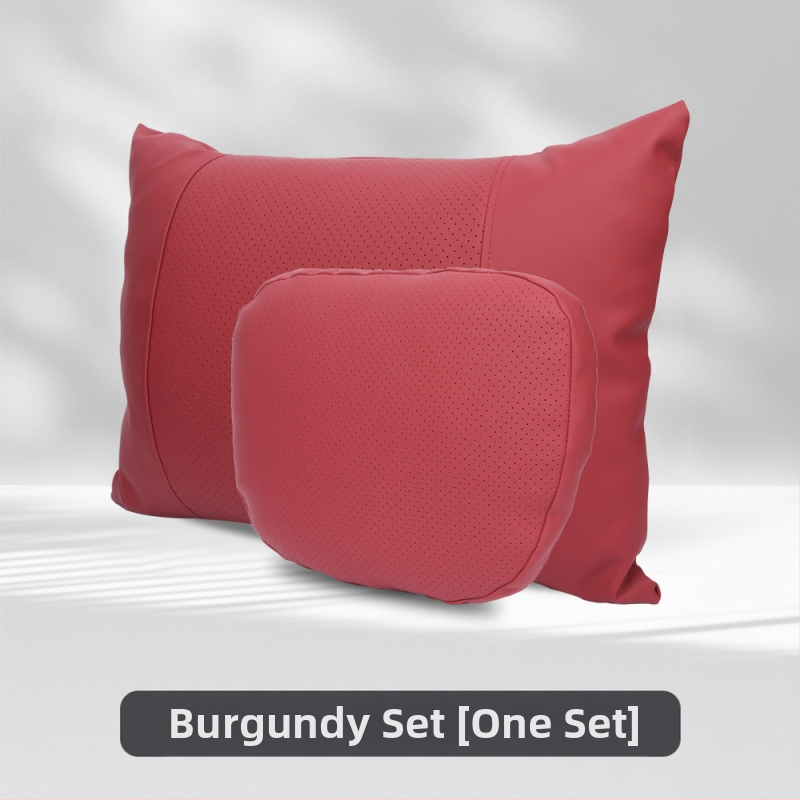 Autopeapadi kaela tugi ja nimmepiirkonna tugi, universaalne sobivus, kunstnahast kate, Dupont puuvillane täidis