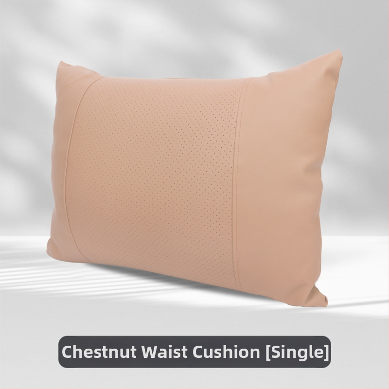 Autopeapadi kaela tugi ja nimmepiirkonna tugi, universaalne sobivus, kunstnahast kate, Dupont puuvillane täidis