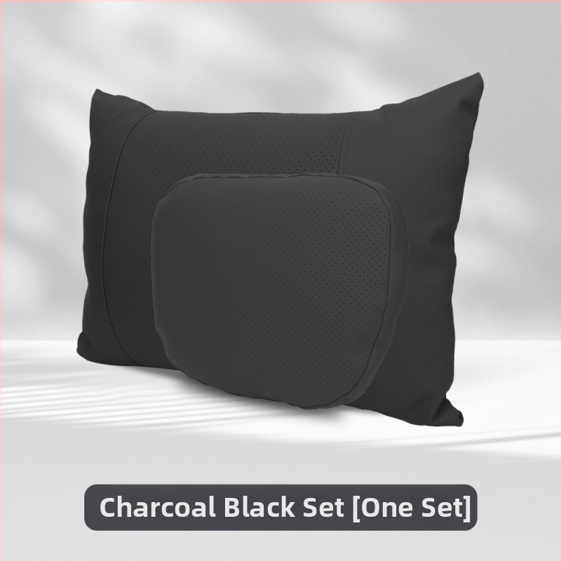 Autopeapadi kaela tugi ja nimmepiirkonna tugi, universaalne sobivus, kunstnahast kate, Dupont puuvillane täidis