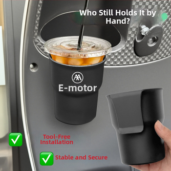 Auto jookide hoidja – universaalne mudel, PP materjal, auto peale kinnitatav, kaasaskantav jookide hoidja