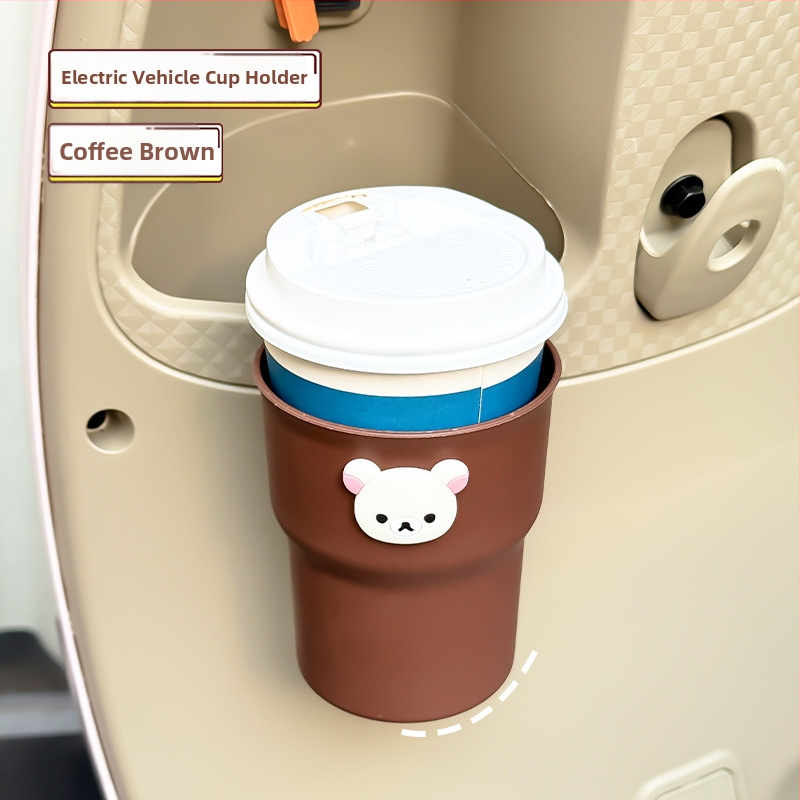 Auto jookide hoidja – universaalne mudel, PP materjal, auto peale kinnitatav, kaasaskantav jookide hoidja