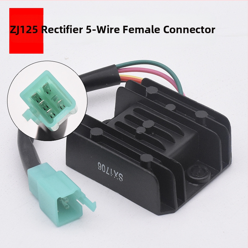 Motociklo ištaisymo-reguliatorius Mojiosaurus ZJ125 FXD125 GY6125 Guangyang ir Zhujiang modeliams