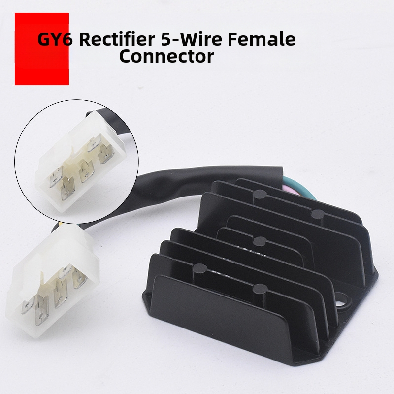 Motociklo ištaisymo-reguliatorius Mojiosaurus ZJ125 FXD125 GY6125 Guangyang ir Zhujiang modeliams