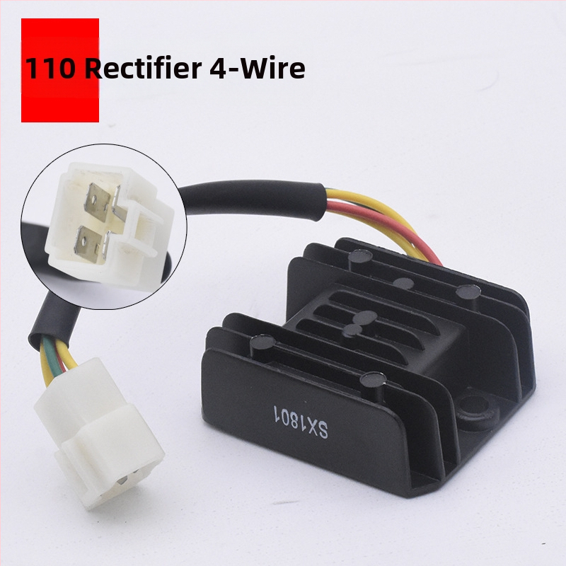 Motociklo ištaisymo-reguliatorius Mojiosaurus ZJ125 FXD125 GY6125 Guangyang ir Zhujiang modeliams