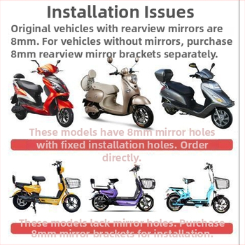 Galinis veidrodis skuteriams ir elektromobiliams, plastikinis korpusas, bendras modelis, universalus miesto kelionėms