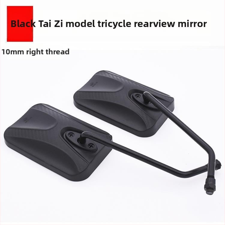 Galinis veidrodis skuteriams ir elektromobiliams, plastikinis korpusas, bendras modelis, universalus miesto kelionėms