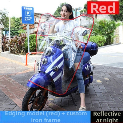 PVC vėjo deflektorius – priekinis skydelis mažam elektriniam transporteriui