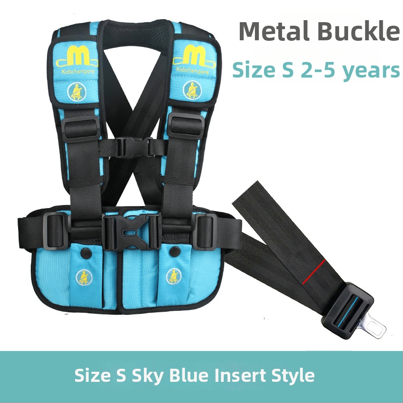 Daugiakomponentė kelioninė saugos liemenė su išimama diržine, poliesteris, 0,95 kg, tinkama 10-36 kg