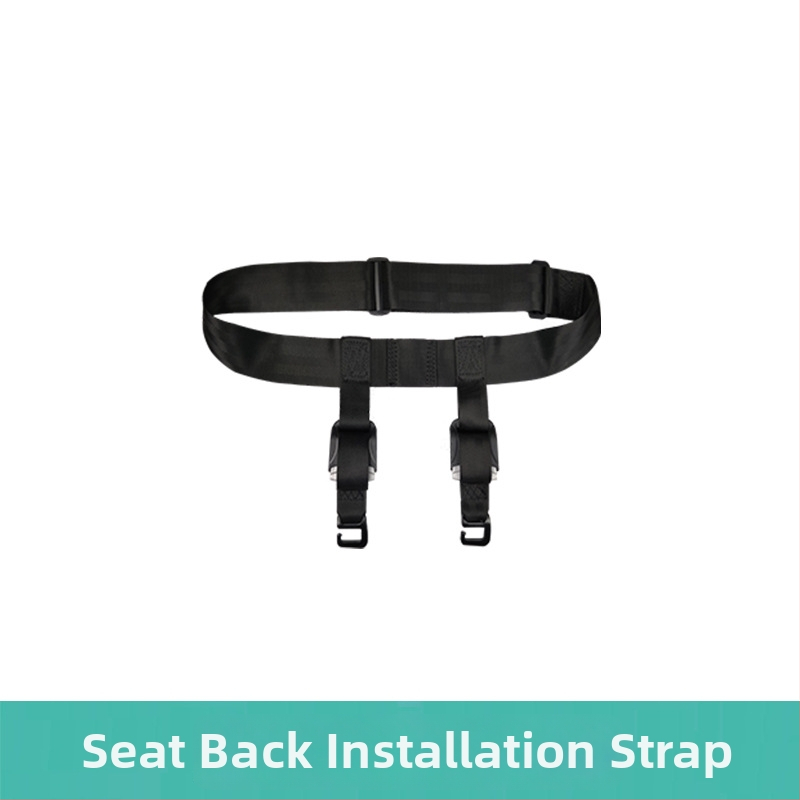 Daugiakomponentė kelioninė saugos liemenė su išimama diržine, poliesteris, 0,95 kg, tinkama 10-36 kg