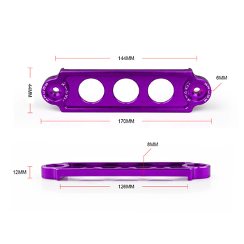 Universalus baterijos modifikavimo laikiklis JDM automobiliams, 3 skylėms skirtas laikiklis, modelis Btd001, ženklas Ling Sheng, Prisitaikymas: Taip