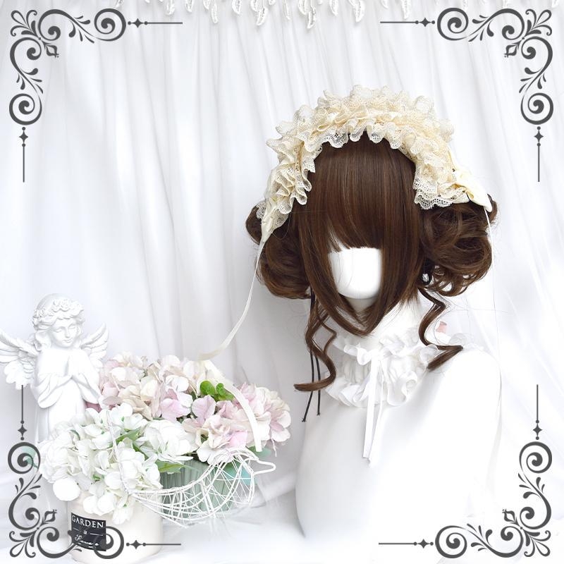 Perucă pentru femei, aspect natural tineresc, cozi duble, clips cu gură de tigru, bucle romane