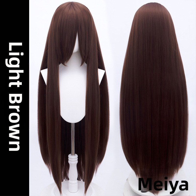 Perucă COS, stil anime, material: fibră rezistentă la temperatură înaltă, proces: mecanism, colorare fără încălzire