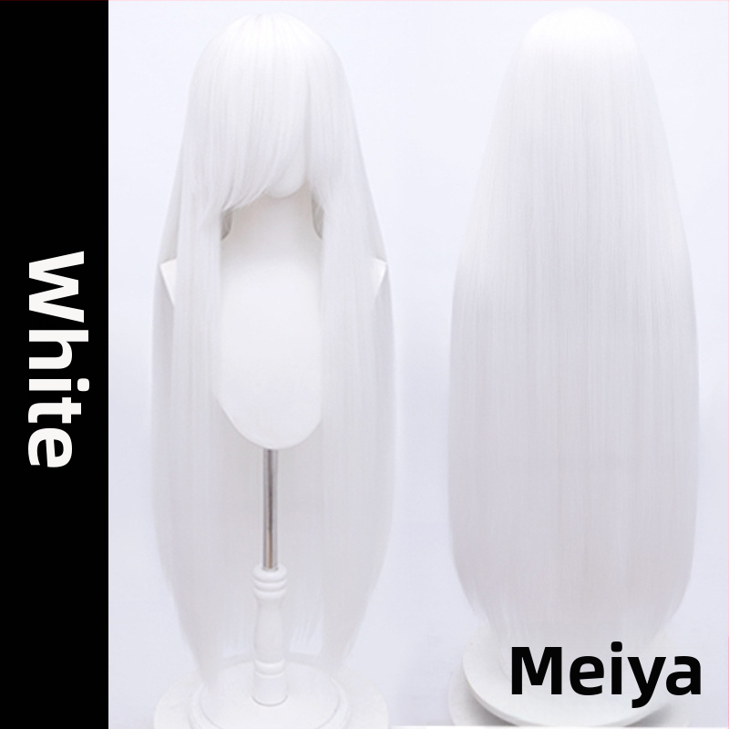 Perucă COS, stil anime, material: fibră rezistentă la temperatură înaltă, proces: mecanism, colorare fără încălzire