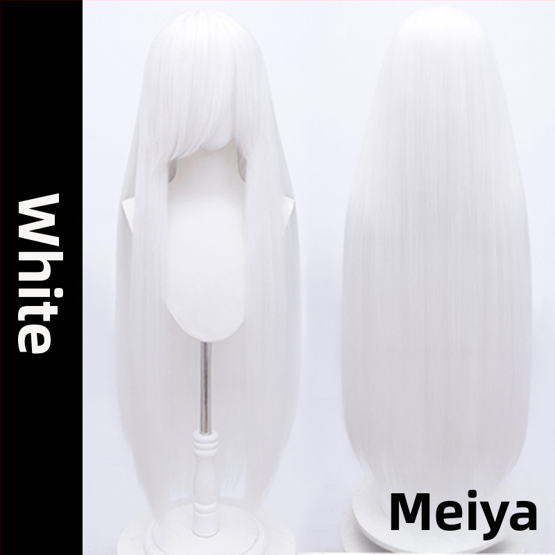 Perucă COS, stil anime, material: fibră rezistentă la temperatură înaltă, proces: mecanism, colorare fără încălzire