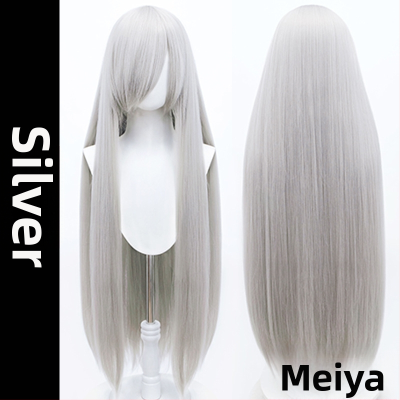 Perucă COS, stil anime, material: fibră rezistentă la temperatură înaltă, proces: mecanism, colorare fără încălzire