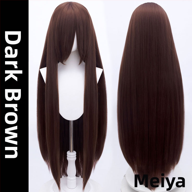 Perucă COS, stil anime, material: fibră rezistentă la temperatură înaltă, proces: mecanism, colorare fără încălzire