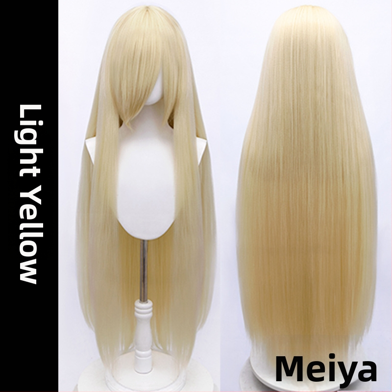 Perucă COS, stil anime, material: fibră rezistentă la temperatură înaltă, proces: mecanism, colorare fără încălzire