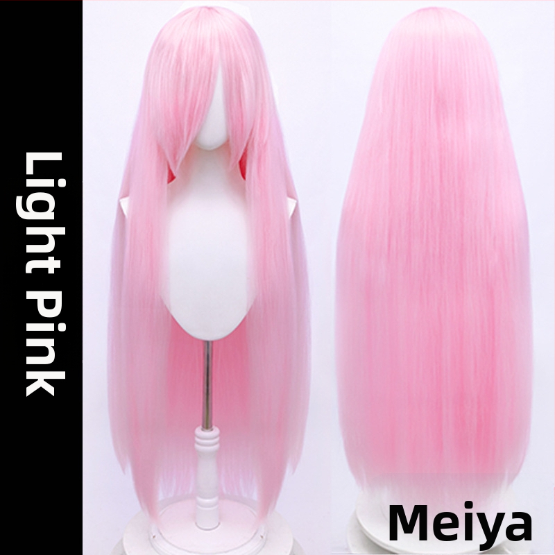 Perucă COS, stil anime, material: fibră rezistentă la temperatură înaltă, proces: mecanism, colorare fără încălzire