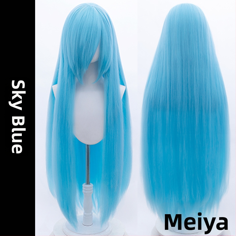 Perucă COS, stil anime, material: fibră rezistentă la temperatură înaltă, proces: mecanism, colorare fără încălzire