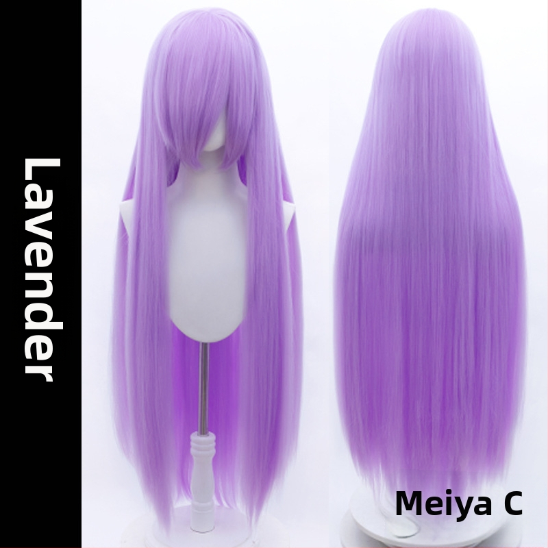 Perucă COS, stil anime, material: fibră rezistentă la temperatură înaltă, proces: mecanism, colorare fără încălzire