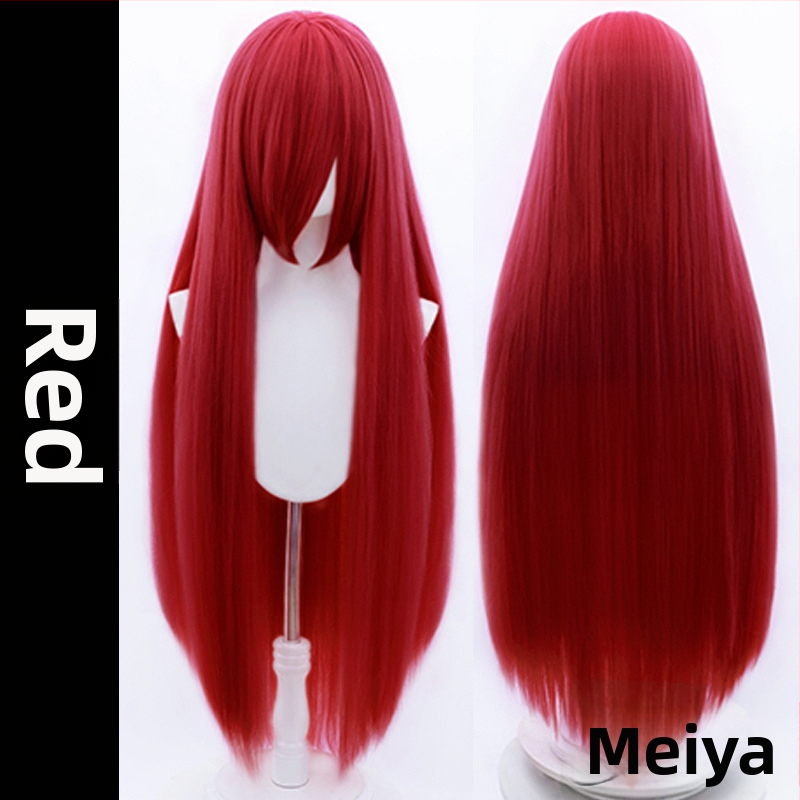 Perucă COS, stil anime, material: fibră rezistentă la temperatură înaltă, proces: mecanism, colorare fără încălzire