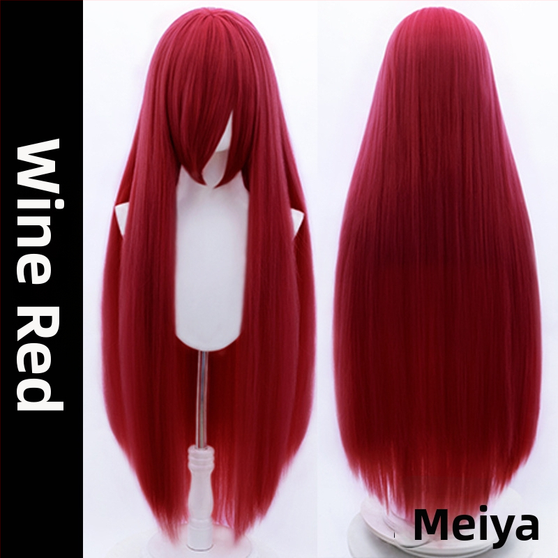 Perucă COS, stil anime, material: fibră rezistentă la temperatură înaltă, proces: mecanism, colorare fără încălzire