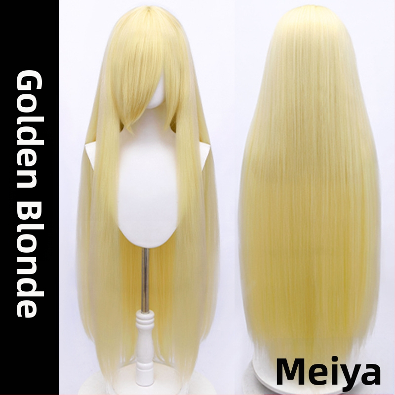 Perucă COS, stil anime, material: fibră rezistentă la temperatură înaltă, proces: mecanism, colorare fără încălzire