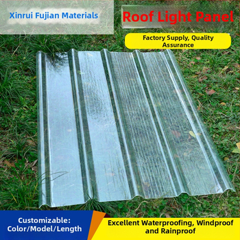 Skaidrus FRP apšvietimo panelis šiltnariui, atsparus korozijai, stiklo pluošto sustiprintas, tipai 820/840/760/900, pagal užsakymą