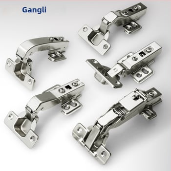 Spintos durų vyris – specialiai suformuotas dizainas, Gangli prekės ženklas, šaltai valcuotas plienas, vario ir nikeliuotas dengimas