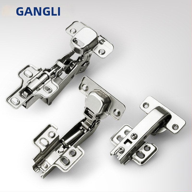 Spintos durų vyris – specialiai suformuotas dizainas, Gangli prekės ženklas, šaltai valcuotas plienas, vario ir nikeliuotas dengimas