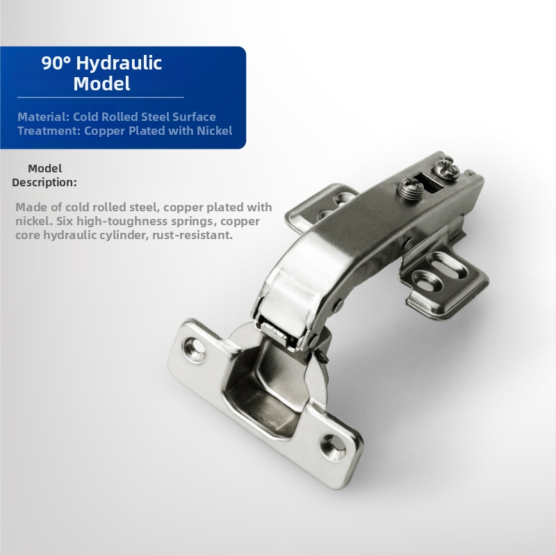 Spintos durų vyris – specialiai suformuotas dizainas, Gangli prekės ženklas, šaltai valcuotas plienas, vario ir nikeliuotas dengimas