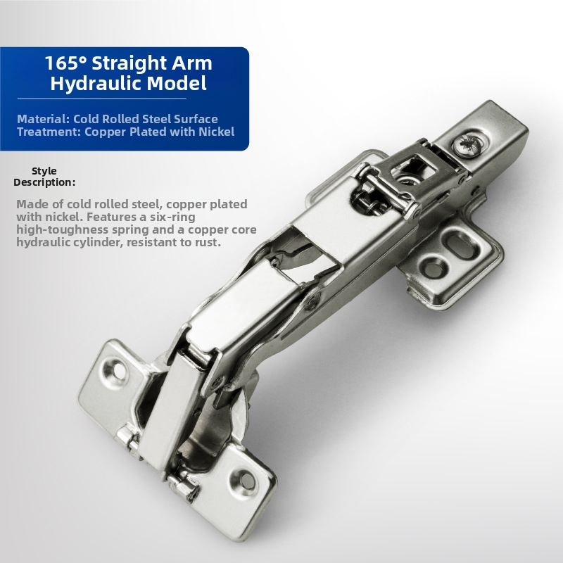 Spintos durų vyris – specialiai suformuotas dizainas, Gangli prekės ženklas, šaltai valcuotas plienas, vario ir nikeliuotas dengimas