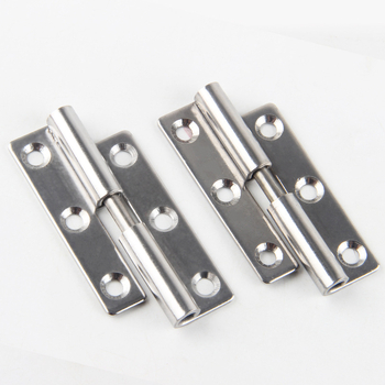 Atsukama vyrių plokštė iš 304 nerūdijančio plieno skirta spintelėms, durims ir langams • šlifuota paviršiaus danga