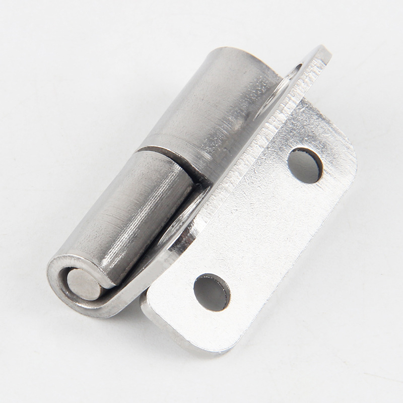 Atsukama vyrių plokštė iš 304 nerūdijančio plieno skirta spintelėms, durims ir langams • šlifuota paviršiaus danga